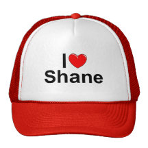 I Love (Heart) Shane Mesh Hat