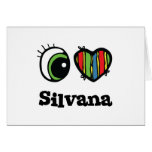 I Love (Heart) Silvana cards