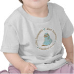 I Love Heart Snowmen Cute Christmas Design t-shirts