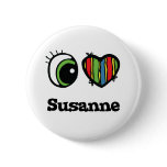 I Love (Heart) Susanne buttons