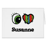 I Love (Heart) Susanne cards