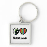 I Love (Heart) Susanne keychains