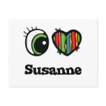 I Love (Heart) Susanne postcards