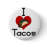 I love (heart) tacos buttons