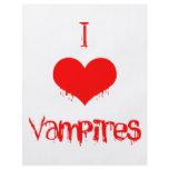 I Love (heart) Vampires flyers