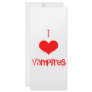 I Love (heart) Vampires Custom Rack Cards