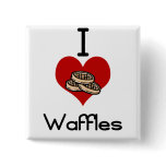 I love-heart waffles buttons