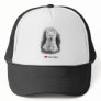 I Love (Heart) Westies: Pencil Drawing, Realism Mesh Hat