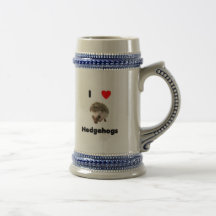 I love hedgehogs coffee mug