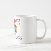 I Love Hedgehogs Coffee Mug