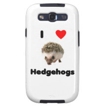I love hedgehogs samsung galaxy SIII cases