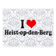 I Love Heist-op-den-Berg, Belgium Post Card
