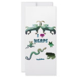 I Love Herps rack cards