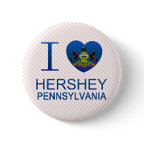 I Love Hershey, PA Buttons