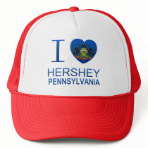 I Love Hershey, PA Trucker Hats