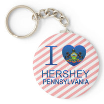 I Love Hershey, PA Keychain