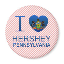 I Love Hershey, PA Magnets