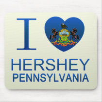 I Love Hershey, PA Mousemat