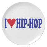 I Love Hip-Hop Plates