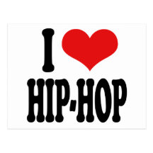 I Love Hip-Hop Postcards