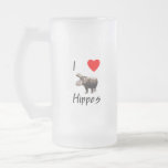 I Love Hippos (2) Mugs