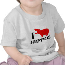 I Love Hippos Shirt