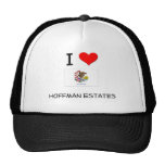 I Love HOFFMAN ESTATES Illinois Mesh Hat