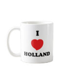 I LOVE Holland Mugs