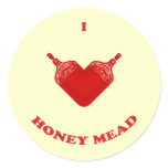 I Love Honey Mead stickers