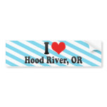 I Love Hood River, OR bumper stickers