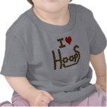 I love hoops - Basketball Tshirt