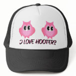I Love Hooters Breast Cancer Awareness Hat