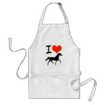 I Love Horses Apron