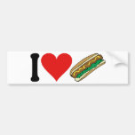 I Love Hot Dogs * Bumper Stickers