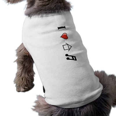 I Love House Music Club Clubbing Pet Tshirt by Risis_