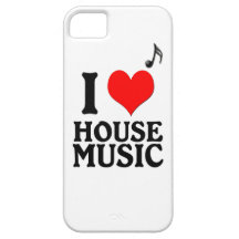 I Love House Music iPhone 5 Cases