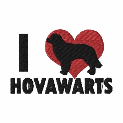 I Love Hovawarts Embroidered Long Sleeve T-Shirt I Love Hovawarts Embroidered Long Sleeve T-Shirt