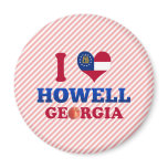 I Love Howell, Georgia magnets