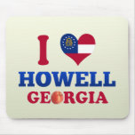 I Love Howell, Georgia mousepads