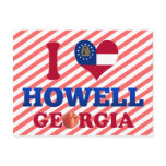 I Love Howell, Georgia postcards