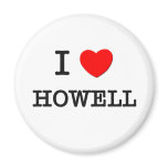 I Love Howell magnets