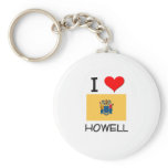 I Love Howell New Jersey keychains