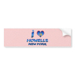 I love Howells, New York bumper stickers