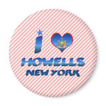 I love Howells, New York magnets