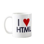 I Love HTML - sitepoint.com mugs
