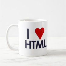 I Love HTML - sitepoint.com Mug