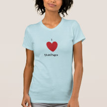 I Love HubPages Shirt