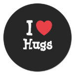 I love Hugs heart custom personalised