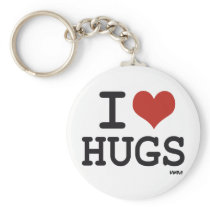 I love hugs keychains