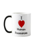 I Love Human Resources - Double sided mugs